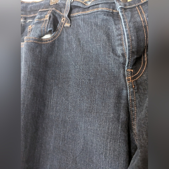 🟡 Dark Blue Old Navy Sweetheart Bootcut Jeans - Picture 4 of 5